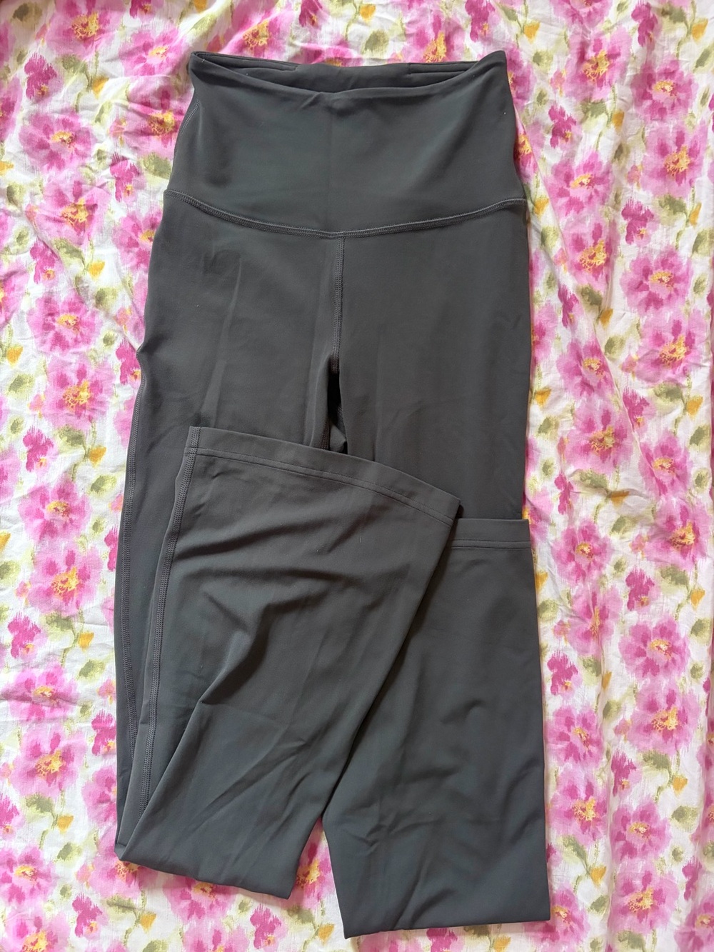 lululemon High-Rise Grey Flare Leggings